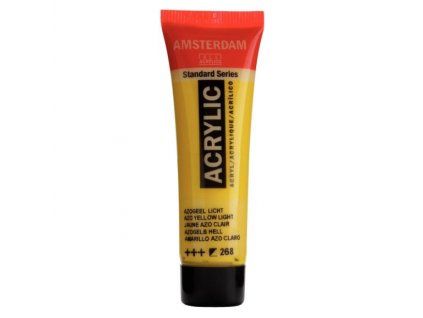 Akrylová barva Amsterdam Standard - 268 Azo Yellow Light