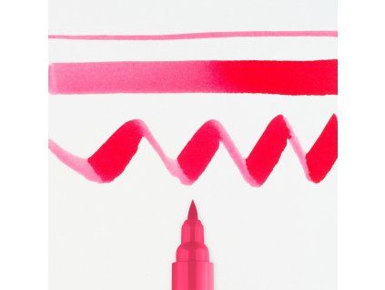 1253 1 brush pen ecoline 318 carmine