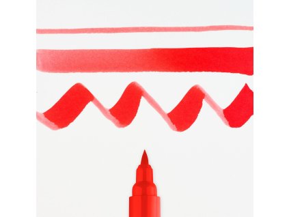 1256 1 brush pen ecoline 334 scarlett