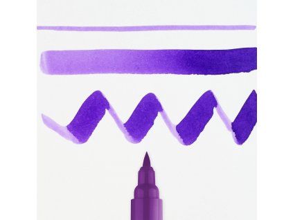 1265 1 brush pen ecoline 548 blue violet