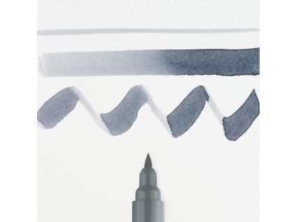 1286 1 brush pen ecoline 717 cold grey