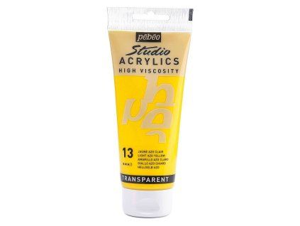 Akrylová barva Pébéo Studio Acrylics - 13 Light Azo Yellow