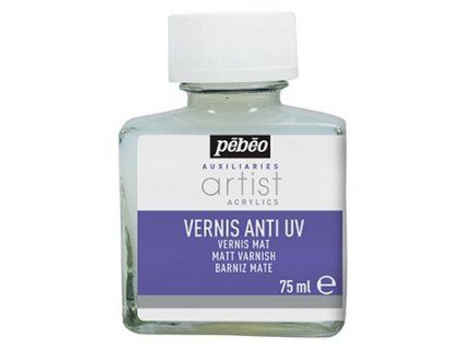 Matný lak vodou ředitelný pro akrylové barvy 75 ml