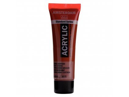 Akrylová barva Amsterdam Standard - 411 Burnt Sienna