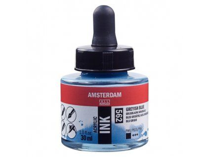 Akrylový inkoust Amsterdam - 562 Greyish Blue