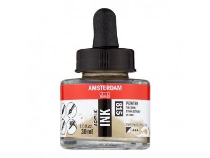 Akrylový inkoust Amsterdam - 815 Pewter