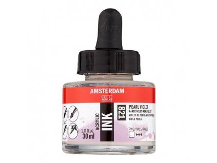 Akrylový inkoust Amsterdam - 821 Pearl Violet
