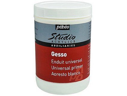 Akrylový šeps Pébéo Studio Gesso Bílý 1000 ml