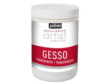 Akrylový šeps Pébéo Studio Gesso Transparentní 1000 ml