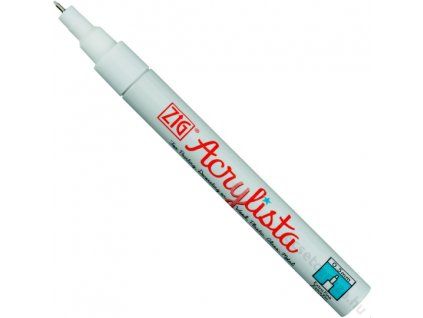 Akrylový fix ZIG Acrylista 0,5 mm bílý