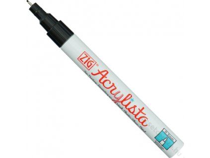 Akrylový fix ZIG Acrylista 0,5 mm černý