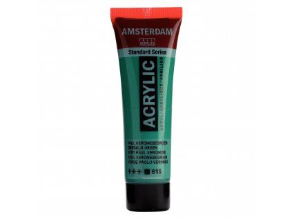 Akrylová barva Amsterdam Standard - 615 Emerald Green