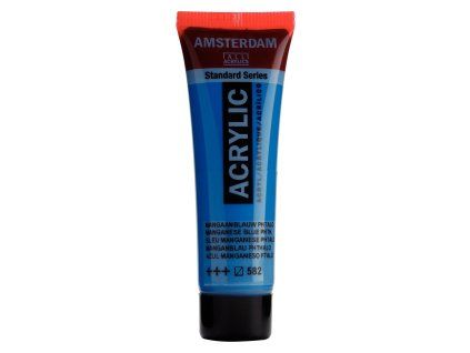 Akrylová barva Amsterdam Standard - 582 Manganese Blue