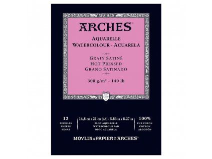Arches Skicák v lepené vazbě A5, 300g, 12 listů, HP