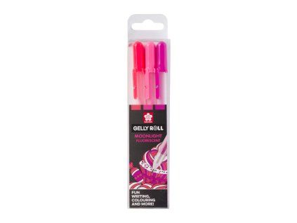 Sakura Gelly Roll Sada gelových fluorescentních per - Sweets 3 ks