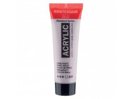 Akrylová barva Amsterdam Standard - 821 Pearl Violet