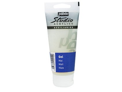 Matný gel pro akrylové barvy Pébéo Studio Acrylics 100 ml