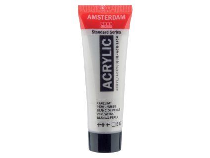 Akrylová barva Amsterdam Standard - 817 Pearl White
