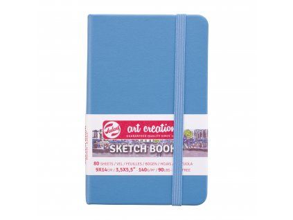 Sketchbook Art Creation Lake Blue v pevnej väzbe, 140 g/m², 80 listov