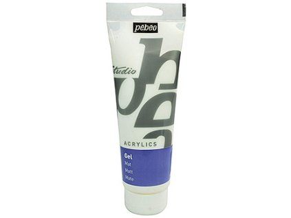 Matný gel pro akrylové barvy Pébéo Studio Acrylics 250 ml