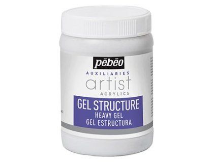 Těžký gel pro akrylové barvy Pébéo Studio Acrylics 250 ml
