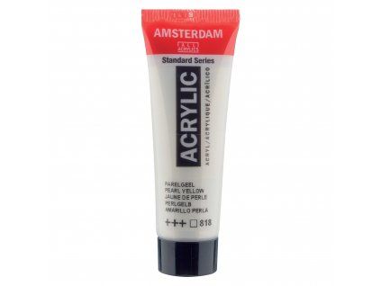 Akrylová barva Amsterdam Standard - 818 Pearl Yellow