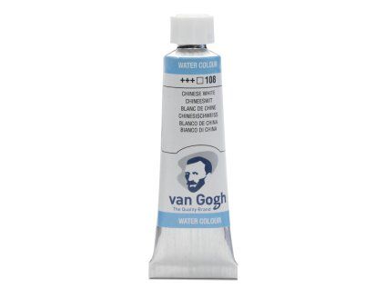 27825 2 akvarelova barva v tube van gogh 10 ml 108 chinese white