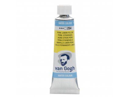 27846 1 akvarelova barva v tube van gogh 10 ml 254 permanent lemon yellow