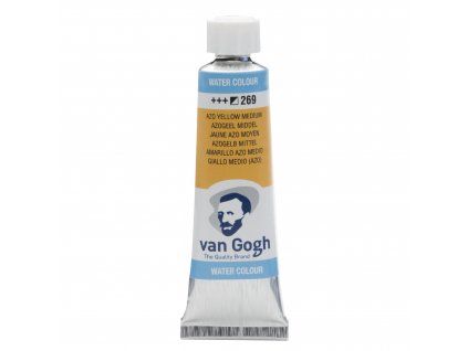 Akvarelová barva v tubě Van Gogh 10 ml - 269 Azo Yellow Medium