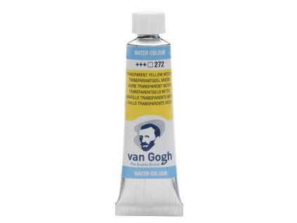 Akvarelová barva v tubě Van Gogh 10 ml - 272 Transparent Yellow Medium