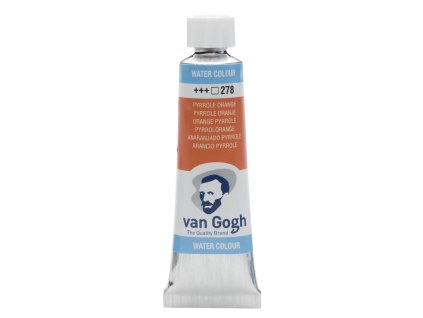 27864 1 akvarelova barva v tube van gogh 10 ml 278 pyrrole orange