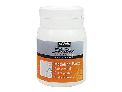 Modelovací pasta pro akrylové barvy Pébéo Studio Acrylics 500 ml