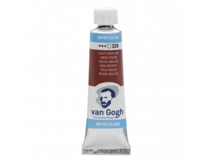 27885 1 akvarelova barva v tube van gogh 10 ml 339 light oxide red