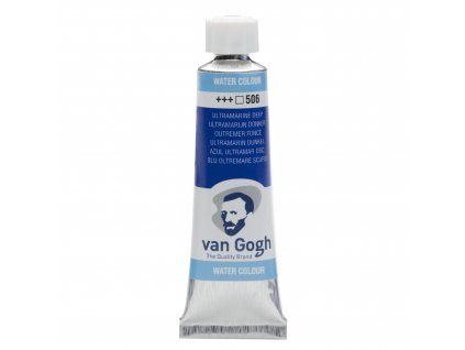 27918 1 akvarelova barva v tube van gogh 10 ml 506 ultramarine deep