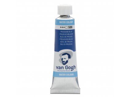 Akvarelová barva v tubě Van Gogh 10 ml - 508 Prussian Blue