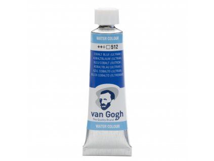 27924 1 akvarelova barva v tube van gogh 10 ml 512 cobalt blue ultramarine