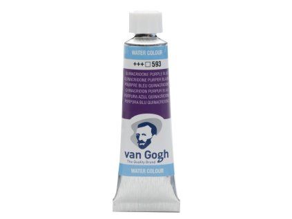 Akvarelová barva v tubě Van Gogh 10 ml - 593 Quinacridone Purple Blue