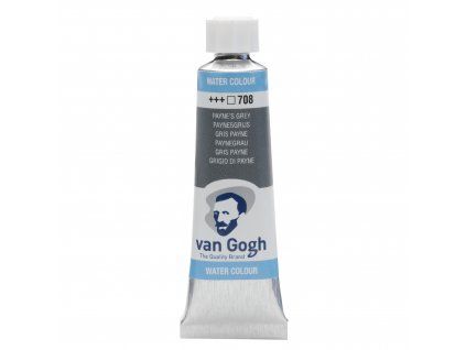 27990 1 akvarelova barva v tube van gogh 10 ml 708 payne s grey