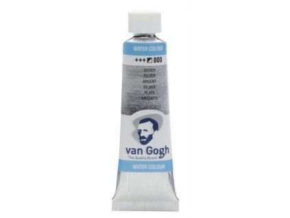 28002 1 akvarelova barva v tube van gogh 10 ml 800 silver