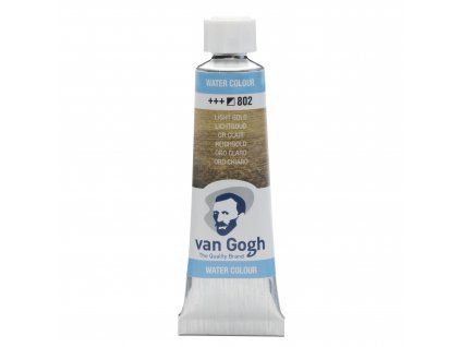 28005 1 akvarelova barva v tube van gogh 10 ml 802 light gold