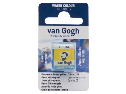 29080 akvarelova barva v pulpanvicce van gogh 254 permanent lemon yellow