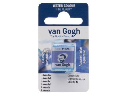 Akvarelová barva v půlpánvičce Van Gogh - 525 Lavender