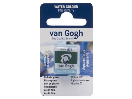 29218 akvarelova barva v pulpanvicce van gogh 675 phthalo green