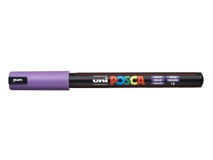 Akrylový fix Posca PC-1MR 0,7 mm - 12 Violet