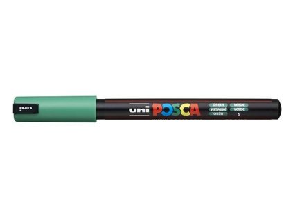 Akrylový fix Posca s kovovým hrotem PC 1MR 0,7 mm, green 6