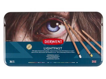 Sada světlostálých pastelek Derwent Lightfast 36 ks