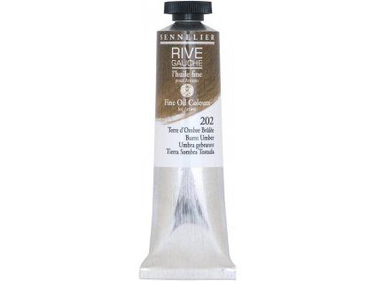 Olejová barva Rive Gauche - 202 Burnt Umber