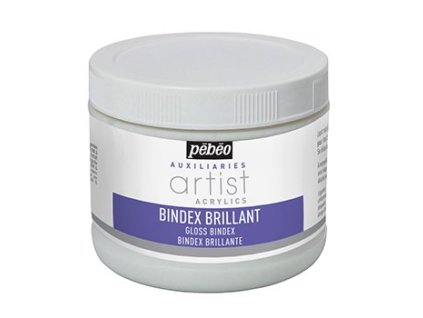 Bindex lesklý pro akrylové barvy Pébéo 500 ml