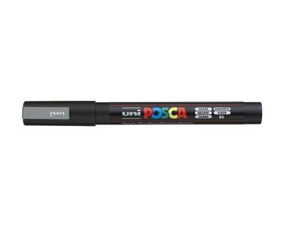 Akrylový fix Posca PC-3M 0,9 - 1,3 mm - 26 Silver