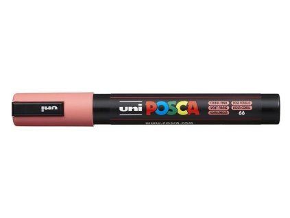 Akrylový fix Posca PC-5M 1,8 - 2,5 mm - 66 Coral Pink